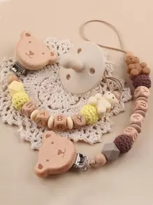 1 件定制首饰 - 纸盒时尚防丢失旅行专用适用于固定链玩具定制姓名夹礼品个性工艺品收藏姓名定制链夹圣诞礼物定制英文字母版本 - 选择您想要的朋友礼物/舒适礼物/木链礼物/节日礼物/生日礼物/新年礼物，多功能，装饰性，可重复使用，精致，时尚，高品质，色彩鲜艳，现代，定制，个性化，独特，适合他的理想礼物，适合她的理想礼物，男朋友，爸爸，女朋友，妈妈，家人，朋友，茶室，家庭，花园，办公室，周年纪念日，情人节，母亲节，生日，父亲节，毕业典礼，婚礼，乔迁 - 多色 - 查看 4