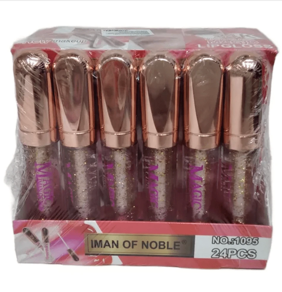 全新彩妆，24K 高级唇彩，24 件/套，批发美容化妆品散装 - caja de 24 pizzas - 查看 1