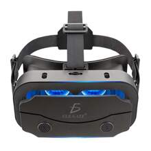 Lentes de Realidad Virtual VR Ajustables Soportan Dispositivos de hasta 7″ con control remoto negro - Negro - Ver 4