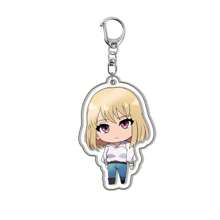 Original Acrylic Key Chain Ciel Phantomhive Sebastian Michaelis Cute Y2K Cartoon Pendant, Suitable For Shoulder Bags And Backpacks And Keys, The Perfect For Fans, Cosplay Party Decoration Pendants Car Pendants Creative Anime Derivatives, Japanese Comic Pendants, Senior Anime Fans Collections, Otaku Series S, Cheap Holiday S Car Accessories Bag Charm School Letter Halloween Accessories - Multicolor - View 3