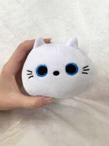 1 件柔软黑猫毛绒钥匙扣吊坠、迷你家居装饰小雕像、圣诞节/万圣节背包吊饰黑猫、万圣节、猫、钥匙扣>毛绒、果冻猫填充动物、柴郡猫 - 黑色 - 查看 11