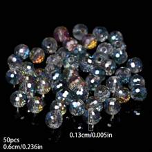 6/8/10mm AB Color Faceted Austrian Crystal Beads Round Cute Loose Spacer Beads For Jewelry Making DIY Elegant Bracelets Necklace Handmade Crafts Supplies - Beads - View 22