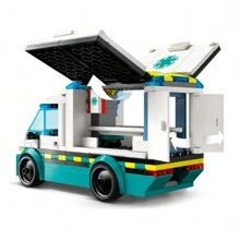 LEGO Ambulancia de emergencia de la ciudad 60451 Juego de bloques de construcción para niños - 60451 - Ver 8