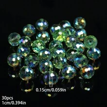 6/8/10mm AB Color Faceted Austrian Crystal Beads Round Cute Loose Spacer Beads For Jewelry Making DIY Elegant Bracelets Necklace Handmade Crafts Supplies - Beads - View 21