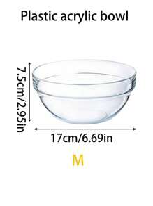 1 pièce bol à salade en acrylique transparent, bol à eau et sucre circulaire en plastique anti-chute à usage commercial, bol en plastique, bol à fruits et légumes, tasse à laver à la main en PC, bol à salade anti-chute, bol à fruits lotus, seau à fruits, légumes, bol à thé en plastique, bol circulaire, bol de service à salade pour cuisines, fêtes, vacances et célébrations, service, réutilisable, petits bols à dessert pour la préparation de la cuisine, le dessert, les trempettes et les bonbons ou les bols à noix, cuisine, cadeau de Noël
