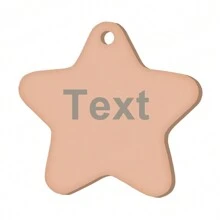 Customizable 10 Font Options, 4 Color Choices, Personalized Pet Name And Contact Information Tag, Stainless Steel Anti-Lost Name Plate For Cats And Dogs - Multicolor - View 41