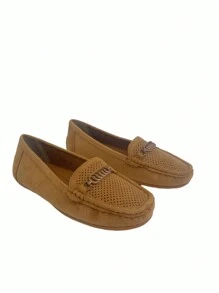 Women Flats - Camel - View 3