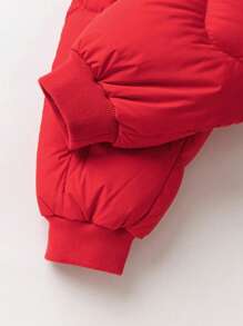 mini bala Pelele acolchado para bebé niña, conjunto de Año Nuevo con calentador de vientre incorporado