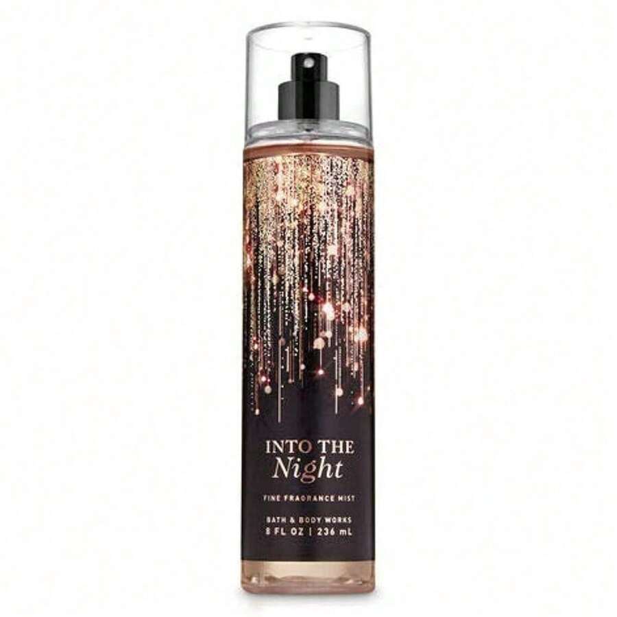 Bath And Body Works INTO THE NIGHT Fine Fragrance Mist 8 Fluid Ounce (2019 Limited Edition)
