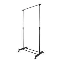Clothing Rail Garment Rack Display Hanger Hanging Stand Cloth And Shoe Shelf - Single Pole - View 9