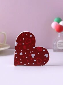 1pc Red Wooden Romantic Car Decor With Heart Ornament, Suitable For New Year, Spring Festival, Home Decor, Spring/Summer Decor, St. Patrick's Day Decor, Easter Decor Best Gifts Valentine's Day Birthday - Multicolor - View 19