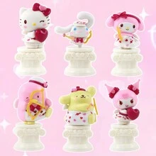 Sanrio Famille Sanrio - La série Love Cupid Kuromi faite à la main dans une boîte surprise est le choix parfait pour les cadeaux de la Saint-Valentin.