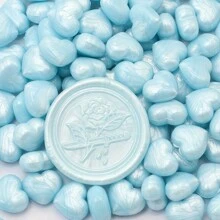 200颗/袋 心形封蜡珠，适用于印章、手工卡片和信封装饰、蜡封、DIY工艺品、礼品包装、信封封口、派对邀请函、剪贴簿、返校季、文具 - 心形 - 查看 15