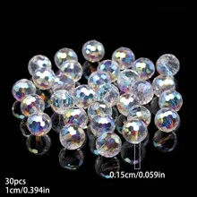 6/8/10mm AB Color Faceted Austrian Crystal Beads Round Cute Loose Spacer Beads For Jewelry Making DIY Elegant Bracelets Necklace Handmade Crafts Supplies - Beads - View 12