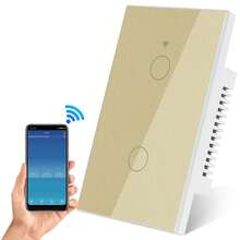 2 Way Touch Wi-Fi Smart Switch Without Neutral, Smart Switch, WiFi Wall Light Switch Smart Switch - View 1
