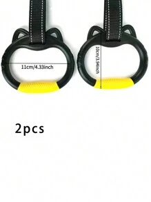 Adjustable Gymnastics Rings - PA Material, Suitable For Grip Strength Training, Easy Installation, Load Capacity Up To 661.39 Lbs - Perfect Choice For Home Workout