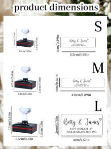 LICVIC 1 pezzo Timbro indirizzo personalizzato con testo, timbro indirizzo quadrato autoinchiostrante personalizzato, sigillo matrimoniale personalizzato, timbri anniversario autoinchiostranti personalizzati, timbri in gomma personalizzati, forniture per il ritorno a scuola, multifunzionale, elegante, di alta qualità, colorato, moderno, personalizzato, unico, regalo ideale per lui, regalo ideale per lei, fidanzato, papà, fidanzata, mamma, famiglia, amici, tea room, casa, giardino, ufficio, per anniversari, per San Valentino, per la Festa della Mamma, per compleanni, per la Festa del Papà, per lauree, per matrimoni, per il riscaldamento della casa, casa e vita, infesta la tua casa, rinfrescamento autunnale della casa, armonia domestica