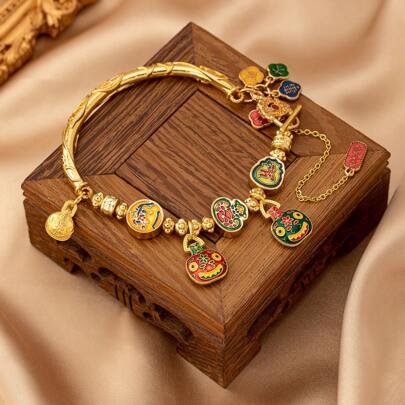 Feng Shui Pi Xiu Bangle Bracelet, Fortune And Luck, No Box Included