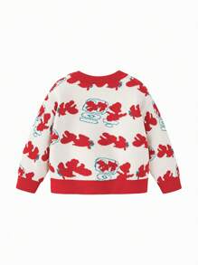 mini bala Suéter tejido de Año Nuevo para niña, ropa de invierno cálida para niños y niñas