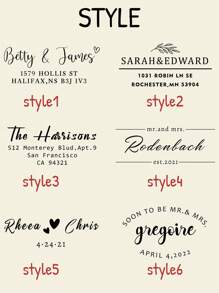 LICVIC 1 pezzo Timbro indirizzo personalizzato con testo, timbro indirizzo quadrato autoinchiostrante personalizzato, sigillo matrimoniale personalizzato, timbri anniversario autoinchiostranti personalizzati, timbri in gomma personalizzati, forniture per il ritorno a scuola, multifunzionale, elegante, di alta qualità, colorato, moderno, personalizzato, unico, regalo ideale per lui, regalo ideale per lei, fidanzato, papà, fidanzata, mamma, famiglia, amici, tea room, casa, giardino, ufficio, per anniversari, per San Valentino, per la Festa della Mamma, per compleanni, per la Festa del Papà, per lauree, per matrimoni, per il riscaldamento della casa, casa e vita, infesta la tua casa, rinfrescamento autunnale della casa, armonia domestica