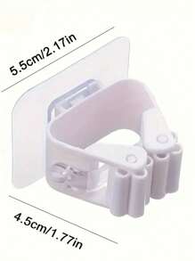 1 szt./5 szt./10 szt. Nowoczesny uchwyt ścienny na mop i miotłę, wytrzymałe plastikowe haki do przechowywania bez wiercenia, łatwy montaż, odpowiedni do łazienki i kuchni, nowoczesny styl, organizer na drzwi, wieszak na ubrania, wieszak ścienny, samoprzylepny haczyk ścienny, organizer ścienny, zestaw wieszaków, ramka na zdjęcia