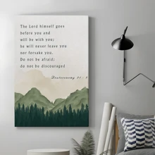 1 Pc Inspirational Canvas Wall Art Canvas Print Positive Canvas Painting Office Home Wall Decor Framed Gift For Living Room Bedroom