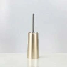 Creative Nordic Style Golden Toilet Brush With Holder Wc Brush Bathroom Cleaning Brush Bath Accessories Household Floor Cleaning