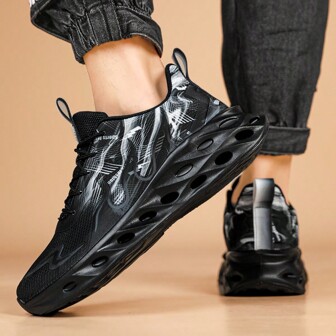 Lightweight Blade Sole Casual Running Shoes