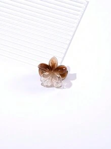 1 pieza/3 piezas/6 piezas Clips para el cabello con flores de margarita medianas de 4 cm, accesorios para el cabello transparentes con degradado de colores lindos, adecuados para primavera/verano, pinzas para el cabello, pinzas para el cabello, pasadores para el cabello, sujetadores para el cabello, clips para el cabello, clips para el cabello para vacaciones, atuendos de mujer