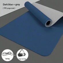 TPE Yoga Mat, Non-Slip, Fitness Exercise Mat With Carrying Strap, Suitable For Home, Pilates, And Floor Workouts - Multicolor - View 14