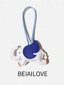 Dumbo Elephant Pendant Angel Wings Elephant Bag Pendant Keychain Bag Gift - Multicolor - View 1