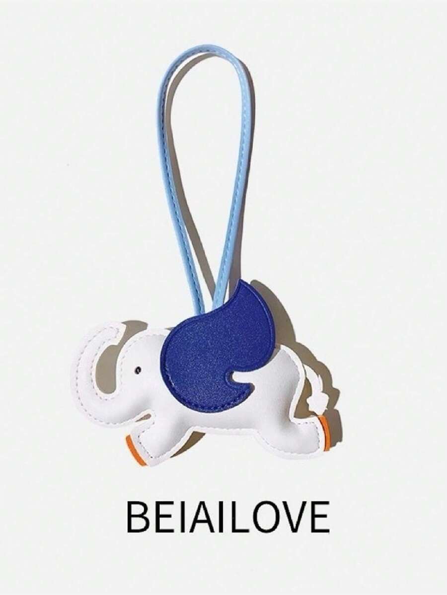 Dumbo Elephant Pendant Angel Wings Elephant Bag Pendant Keychain Bag Gift - Multicolor - View 1