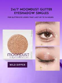 Urban Decay Sombra de ojos Moondust 1.8g - Maquillaje de ojos brillante de larga duración y resaltador - Duración de hasta 16 horas