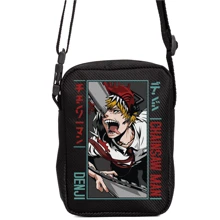 Shoulder Bag Unisex Transversal Anime ChainsawMan 5 - Black - View 1