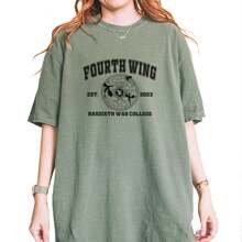 Fourth Wing Basgiath War College Vintage Soft Unisex T-Shirt