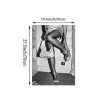 Tranh nghệ thuật treo tường cao cấp, chất liệu canvas, tranh đen trắng, poster trang nhã, trang trí cao cấp cho phòng ngủ, phòng khách hoặc văn phòng, có tùy chọn không khung hoặc có khung. - Nhiều màu - Xem 9