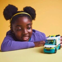 LEGO Ambulancia de emergencia de la ciudad 60451 Juego de bloques de construcción para niños - 60451 - Ver 3