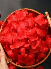2000/1000/500/100pcs Simulated Rose Petals, Non-Woven Fabric, Stacked Petals, Scattered Flowers, Confession Flower Pieces Best Gifts,Wedding Items