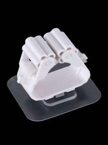 1 szt./5 szt./10 szt. Nowoczesny uchwyt ścienny na mop i miotłę, wytrzymałe plastikowe haki do przechowywania bez wiercenia, łatwy montaż, odpowiedni do łazienki i kuchni, nowoczesny styl, organizer na drzwi, wieszak na ubrania, wieszak ścienny, samoprzylepny haczyk ścienny, organizer ścienny, zestaw wieszaków, ramka na zdjęcia