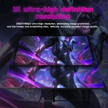 Gawfolk 24.5"/27"/32"/34" Ultra-Fast 165Hz Gaming Monitor – FHD To 4K Curved Display Options, 1ms GTG Response Time, FreeSync, Low Blue Light & Flicker-Free | Computer Monitor For PC Gaming, Esports, Home Office | Anti-Fatigue Eye Comfort + VESA Mountable | Ideal Father's Day & Graduation Gift | [Monitor, Gaming Monitor, Computer Monitor, PC Monitor, Portable Monitor, TV Alternative] - 美規A型插(110-127V) - 查看 5