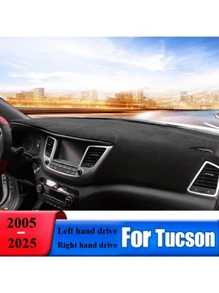 For Tucson Instrument Panel Cover 2005-2024 Left-Hand Drive, Right-Hand Drive Instrument Panel Mat Carpeted Instrument Panel Mat - one-size - View 12