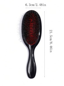 1 chiếc lược gỡ rối đệm khí màu đen bóng màu đỏ, dành cho phụ nữ, thích hợp để tạo kiểu tóc bồng bềnh, lược chải tóc, lược, dụng cụ làm tóc, sản phẩm và phụ kiện tóc cho thợ cắt tóc, salon làm đẹp, vật dụng thiết yếu khi đi du lịch, trở lại trường, vật dụng thiết yếu khi đi du lịch nghỉ lễ, phụ kiện tóc cho phụ nữ, lược, lược chải tóc, lược chải tóc, lược chải tóc, lược chải tóc, lược gỡ rối, lược tròn, lược chải tóc mini, bộ lược chải tóc, lược gỗ, lược chải tóc, lược, lược chải tóc, lược chải tóc, lược chải tóc, bộ lược chải tóc, lược chải tóc, lược chải tóc mini, lược gỡ rối, lược chải tóc, sản phẩm chăm sóc tóc, dụng cụ làm tóc, đồ dùng cho tóc, chăm sóc tóc, lược chải tóc xoăn, thợ cắt tóc, phụ kiện cắt tóc, thiết bị làm tóc, vật dụng thiết yếu khi đi du lịch, kiểu tóc, làm tóc, bộ lược chải tóc, lược chải tóc, lược gỡ rối, lược chải tóc cho phụ nữ, tóc, du lịch, sản phẩm chăm sóc tóc, dụng cụ làm tóc, tóc Đồ dùng,Thợ cắt tóc,Phụ kiện cắt tóc,Tiệm cắt tóc,Dụng cụ làm tóc - màu đen - Xem 3