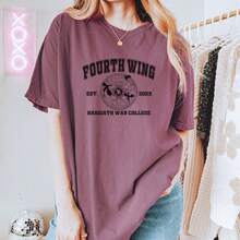 Fourth Wing Basgiath War College Vintage Soft Unisex T-Shirt