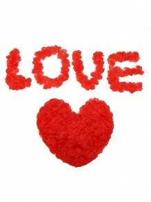 2000/1000/500/100pcs Simulated Rose Petals, Non-Woven Fabric, Stacked Petals, Scattered Flowers, Confession Flower Pieces Best Gifts,Wedding Items