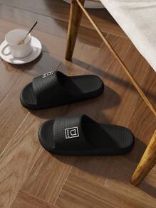 Plus Size 48-49 Men's Summer Outdoor/Indoor Slippers, Waterproof Slip-Resistant EVA Bath House Shower Sandals, Odor-Resistant, Unisex Large Size Home Flat Flip Flops