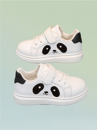 1 Pair Kids/Boys/Girls White & Color Block Casual Athletic Sneakers, All Season