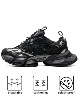 Adidas Tênis de corrida XLG RUNNER DELUXE com absorção de impacto para homens e mulheres, calçados esportivos para treinamento físico IH0070