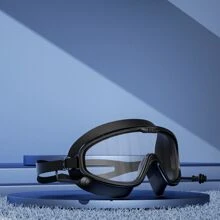 1 szt Dla dzieci Duży Rama Okulary pływackie , Wodoodporny , Przeciw mgielny , Ochrona UV , Odpowiedni Dla Basen pływacki , Woda Odtwórz , Plaża , Surfing , Nurkowanie , Wykonano Z Silikon