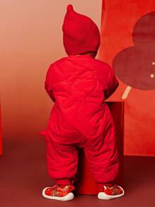 mini bala Tuta intera per neonati a forma di uovo, abbigliamento invernale tradizionale per il Nuovo Anno