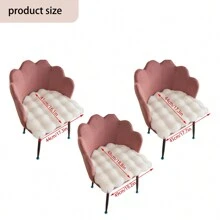 1pc Plush Pom-Pom U-Shaped Chair/Seat Cushion, Buttocks Cushion For Office Long-Time Sitting, Dining Chair, Sofa, Home Decor, Student Chair, Office, Living Room